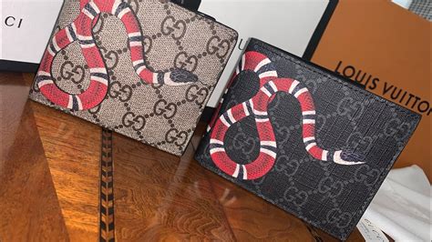 snake gucci wallet fake|gucci snake wallet inside.